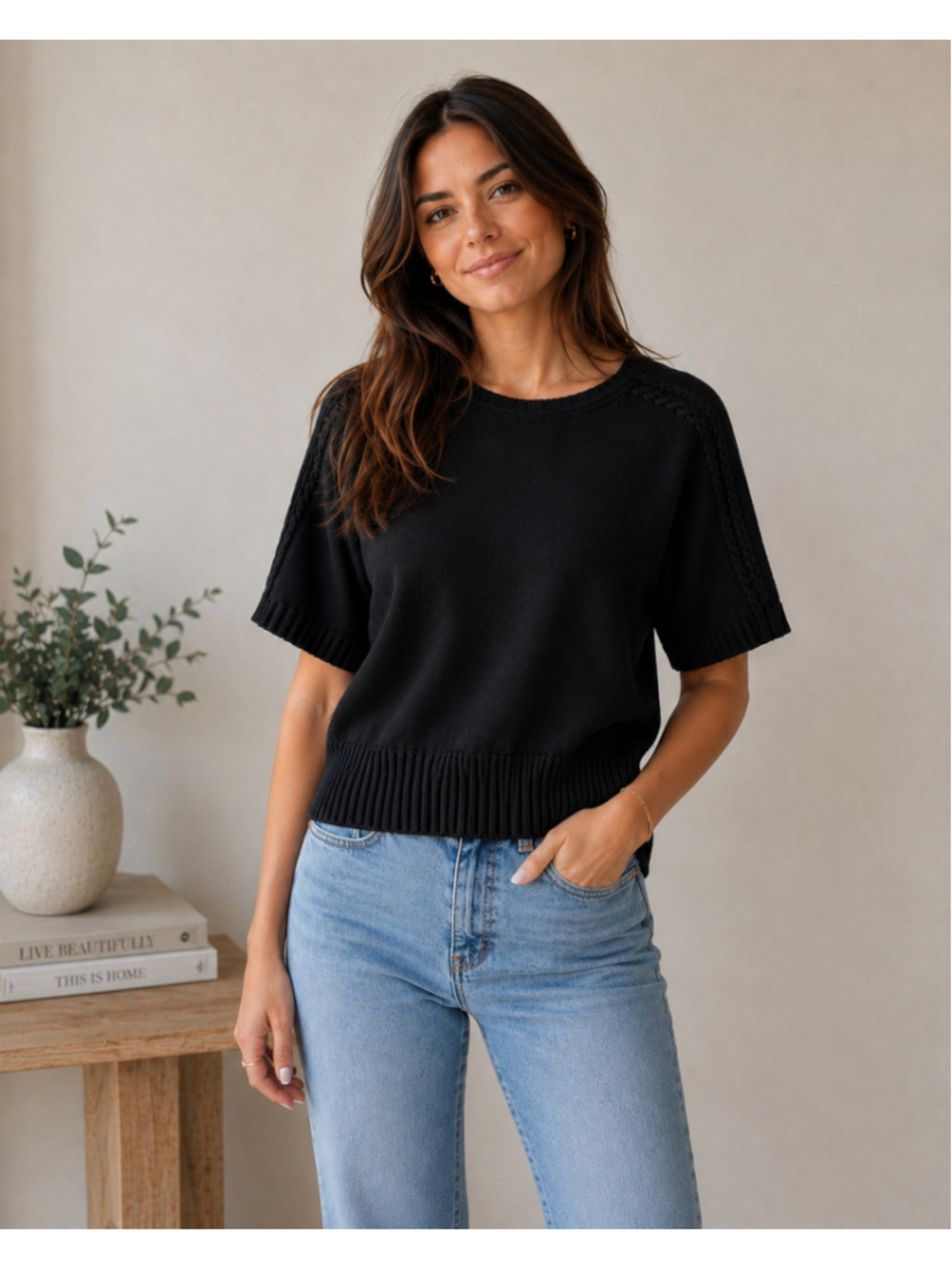 Michael Kors Woman’s Sweater Size M Black